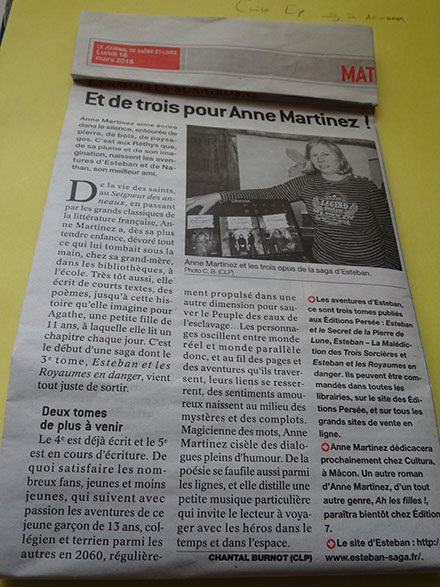 Journal de Saône et Loire Article
